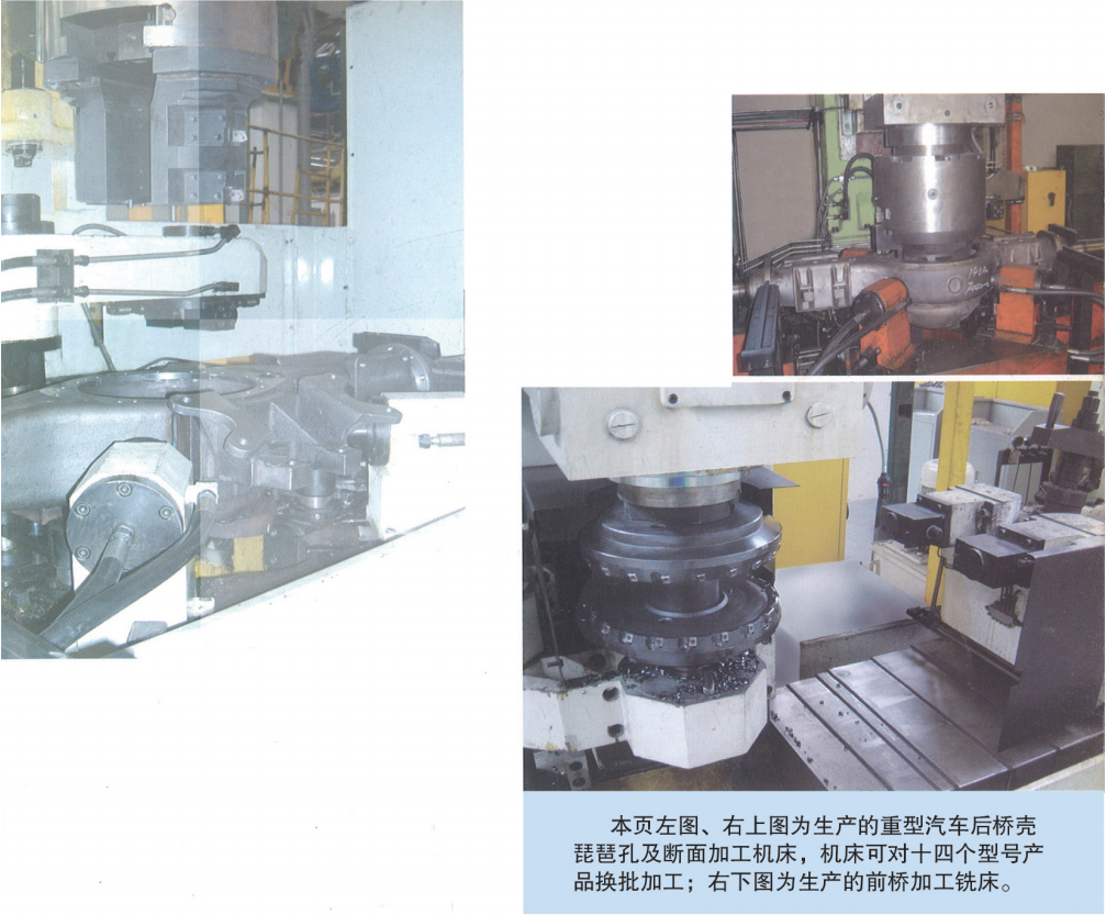 汽(qì)車後橋(qiáo)琵琶孔(kong)加工镗(táng)孔車端(duan)面組合(hé)機床