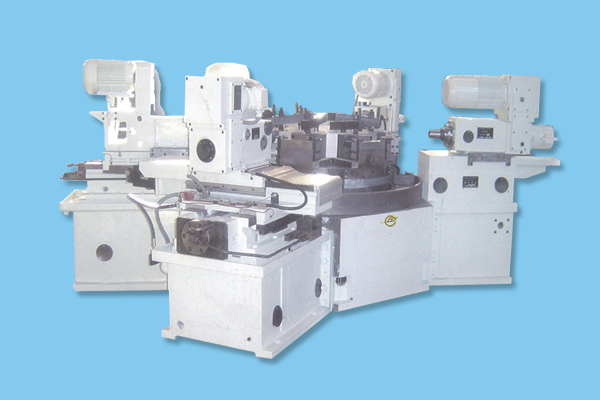 數控(kòng)六工位(wei)回轉工(gong)作台組(zǔ)合機床(chuang)